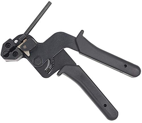 Pelacables Pistola de sujeción de cables de mano for 2.4-9mm², herramienta de tensión de sujeción de acero inoxidable