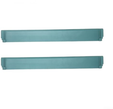 Replacement Window Cleaning Lip Squeegee Strip for Karcher Window Vacuum Cleaner, 2 Pcs Rubber Lip Squeegee for WV6 WV 6 Plus(blue)