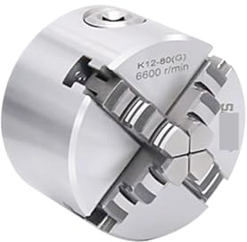 K12 80mm 4 mascella Chuck autocentrante manuale mandrino quattro mascelle per Computerizzato Controllo Numerico Incisione Fresatrice Computerizzata Controllo Numerico Tornio Macchina