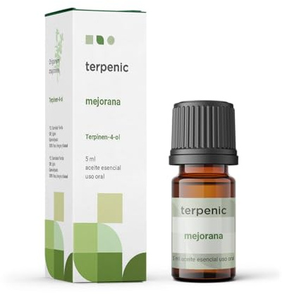 TERPENIC – Aceite Esencial de Mejorana (Origanum majorana) – 5 ml – Uso Oral – Apoyo digestivo y bienestar cotidiano