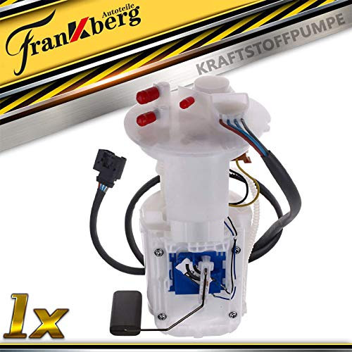 Frankberg Kraftstoffpumpe Benzinpumpe Kraftstoff-Fördereinheit Modul Satz ohne Drucksensor 4-Polig Kompatibel mit A-Klasse W168 Replace# 1684700394,A1684700394