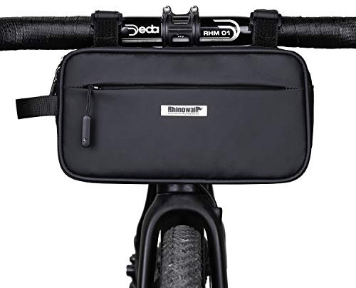 Wildken 6 in 1 Lenkertasche Fahrrad Rahmentasche, Vordertasche für Fahrrad, Fahrradtasche Klein Umhängetasche, Handtasche, Fahrradtasche mit Einstellbar Schultergurt, Wasserdicht, Fahrradzubehör