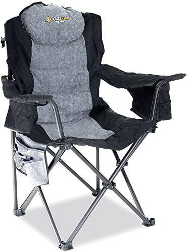 OZtrail Unisex-Youth Big Boy ARM Chair-Black, Standard