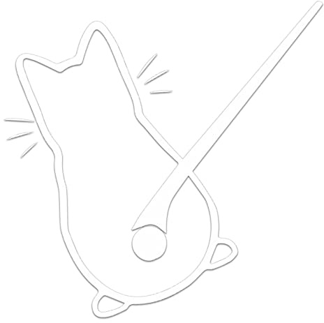 MAXIAOHANing Cute Cat Car Stickers and Decals,Cartoon Pattern Car Stickers Window Wiper Decal Car Decals Rear Wiper Sticker for Automobile Rear Windshield Wiper,Auto, Truck, Wall, Window