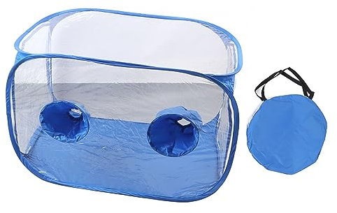 Pilzzuchtzelt, tragbar, faltbar, Premium-PVC, wissenschaftliche Umweltbox, 2 Armanschlüsse, Studienforschung