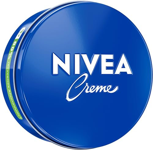 NIVEA Creme Dose Universalpflege, klassische Feuchtigkeitscreme für alle Hauttypen, reichhaltige Hautpflege mit hautverwandtem Eucerit (250 ml)