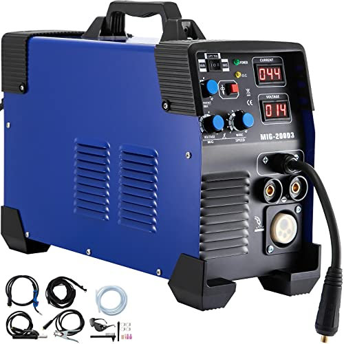 Soldador inversor combinado MIG MMA TIG 3 en 1 270A/250A/200A/160A for reparación de acero y aluminio de hierro con alta eficiencia(MIG 200A)