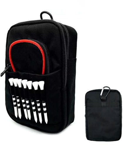 Golfball -Aufbewahrung - Clip - -Golfballhalter, Bequeme Aufbewahrungstasche | Golfball -Träger, Golfball -Beutel Golf Tee Organizer -Tasche, Golfball -Taschen -Beutel Mit Vorderem Teehalter Für Män