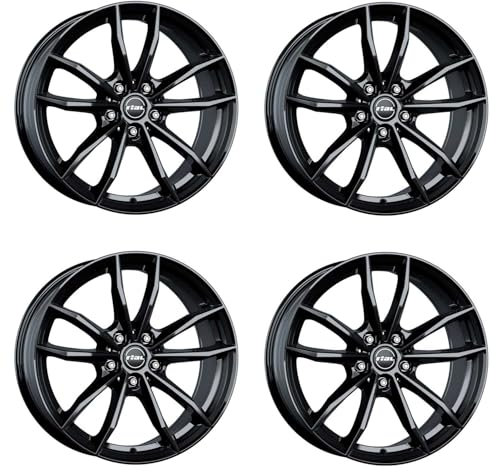 4x Rial Felgen X12 7.5Jx18 ET46 5x112 metal-grey kompatibel mit AUDI A3 Sportback Limousine A3 A6 S3 TT