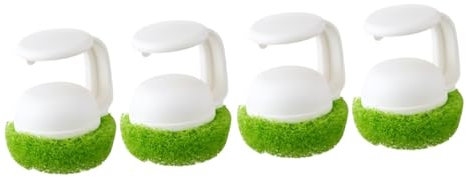 Cabilock 2 Series Cepillo De Limpieza del Fregadero Raspador De Plancha Colador Lavar Platos Rejilla para Lavavajillas Escoba Y Recogedor Tendedero De Cocina Vacío El Plastico 2 Piezas*2