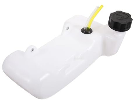 Toyvian Serbatoio per Tosaerba a 2 Tempi 40-5, Plastico Bianco, Grande capacità, Resistente di Perdite, Facile da Installare per Decespugliatore