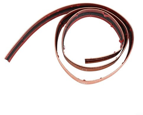 Elegante Eckleiste aus flexiblem PVC, perfekte Ergänzung für Ihre Heimdekorationsprojekte (Roségold, 3 Meter)