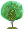HpLive Rete protettiva da giardino con chiusura lampo e coulisse, per alberi da frutto e arbusti, zanzariera a maglia stretta (3 x 4 m)