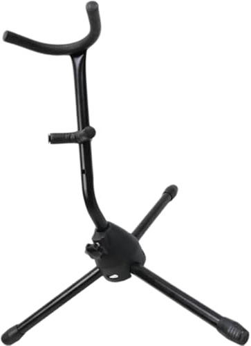PRETYZOOM Soporte Plegable para Saxofón Trípode, Resistente y Estable, Metal y ABS, para Saxofón Alto y Tenor, Portátil