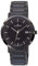 Dugena Herren-Armbanduhr 4461006 Ceramic Solar, Quarz, Solarbetrieb, schwarzes Zifferblatt, Keramik-Edelstahlgehäuse, Mineralglas, Keramik-Edelstahlarmband, Drückerfaltschließe, 5 bar