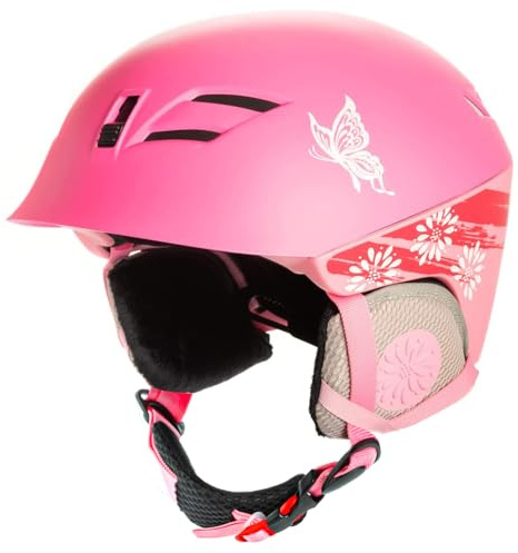 Kids Snowboard and Ski Helmet for Toddler and Children,Durable PC Shell& EPS,Safty Snow Helmet Age 2-6 Years and 5-12 Years ASTM Certified