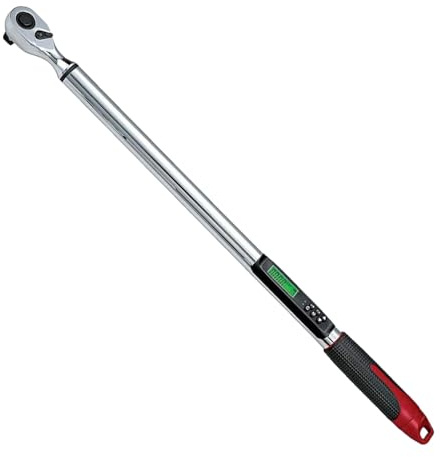 ACDelco ARM303-4A 1/2 Angle Digital Torque Wrench (17-340 Nm) with Buzzer, LED Flash Notification, Foam-Lined Steel Protective Case & ISO 6789 Standard Certificate of Calibration