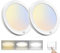 Paideste LED Deckenlampe Wohnzimmer Weckenleuchte Flach: 2pcs 18W 1600LM LED Deckenleuchte Rund mit Bewegungsmelder, IP44 Wasserfest 3000K/4000K/6000K Deckenleuchten für Das Bad