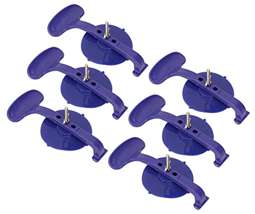 KOSDFOGE 6 Pièces Ventouse en Verre, Pinces À Ventouse, Outil de Collage de Réparation de Pare Brise en Verre À Ventouse Forte pour Ménage de Voiture
