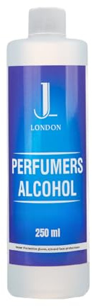 JL Perfumers Alcohol, a powerful blend of 96% Ethyl, and Propylene, provides you with the tools to craft personalized fragrances for perfumes, aftershaves, diffusers, and room sprays (250ml)