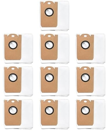 Compatibile con l'aspirapolvere Lenovo T1 Pro. Sacchetto for la polvere in tessuto non tessuto. Parti di ricambio professionali for sacchetti for la polvere ad alta capacità (Color : 10PCS)