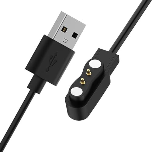 WalkerFit Câble De Chargement Universel Pour Montre Intelligente, Accessoires Magnétiques Universels Pour Montre Intelligente/Traqueur De Fitness, Distance De Broche Compatible 2,5 Mm À 3 Mm, 1 Paquet