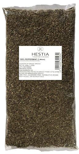 Hestia Herbs Menthe Poivrée Séchée Grecque 500g