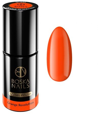 Boska Nails Smalto UV/LED Gel Neon Orange Revolution Nails Smalto Ibrido Nr. 300 6 ml