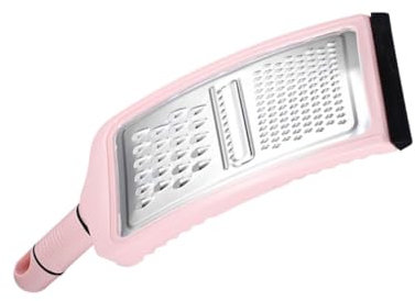 Cabilock Edelstahlküchenreibe Multifunktionales Schneidewerkzeug Für Gemüse Kreative -form Rosa