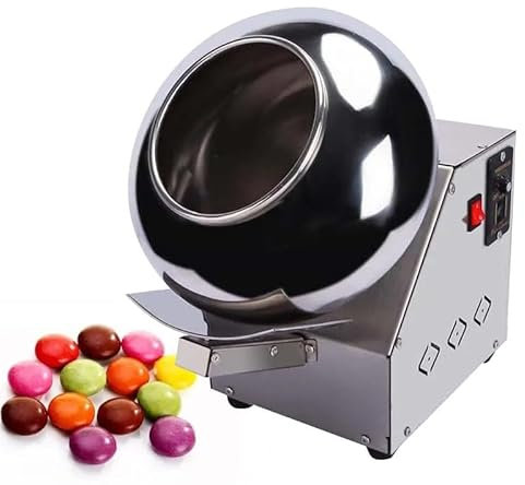 Macchina automatica per il rivestimento di compresse Macchina per il rivestimento di cioccolato Macchina per il rivestimento di zucchero Pan da tavolo Piccola mini macchina per il rivestimento commerc