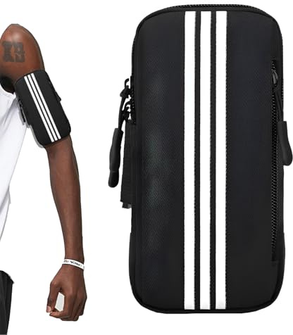 Handytasche Joggen Aus Hochwertigem, Wasserdichtem Und Strapazierfähigem Oxford-Material, Das Effektiv Verhindern Kann, DASS Ihr Telefon Durch Schweiß Und Regen Nass Wird. U