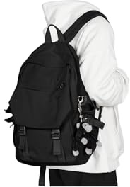 SZLX Schulrucksack Damen Leichte Schultasche Casual Daypack College Laptop-Rucksack für Männer Frauen Wasserfestes Reise Rucksack für Sports High School Backpack Teenager Schultaschen Rucksack Mädchen