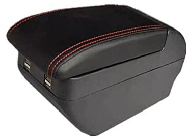 QFJFBGGH Accoudoir Central Console Accoudoir De Voiture pour VW Up 2009-2022 Repose-Bras Rotatif Console Centrale Boîte De Rangement Cendrier Voiture Accoudoirs