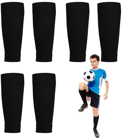 3 Paare Stutzen Ohne Socken Kinder Fußball Stutzen Stutzen Kinder Stulpen Fussball Jungs Fußball für Fussball Basketball Laufen Radfahren Marathon
