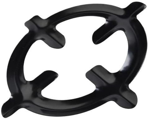ZFIHAV Gas Ring Reducer 2PCS Stove Gas Ring Pot Reducer Trivet Grates Coffee Rings Stand Trivets Burner Range Grate Rack Wok Iron Cast Cooktop