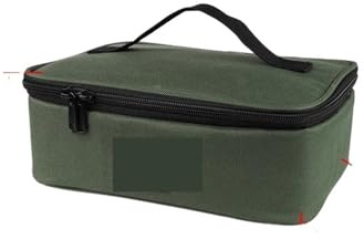 ZYAYNG Angeltasche Karpfen-Angeltasche, Mehrzweck-PVC-Oxford-Multifunktions-Fischrolle, Schnurköder, Werkzeugtasche, Angelzubehör FüR AngelausrüStung(23 * 15 * 8cm)