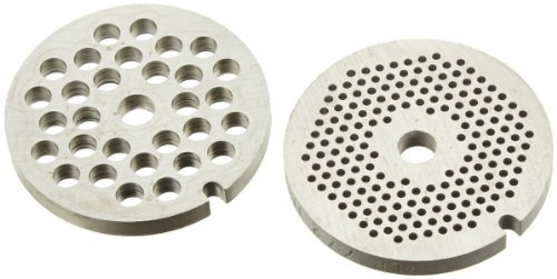Bosch Lochscheiben MUZ7LS2 für Fleischwolf, Lochscheiben mit 2mm, 6mm, Edelstahl, zum Zerkleinern von Fleisch, Fisch und Gemüse, spülmaschinengeeignet, für MUM6 Küchenmaschine