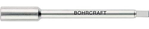 Bohrcraft 45001501100 Gewindebohrer-Verlängerung 11.0 x 150 mm, M18 Gewindebohrerverlängerung DIN 377 mit Vierkant 11,0 x 150 mm für M 18 in Quadro Pack, silber