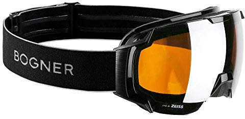 Bogner Snow Goggles Just B Bamboo Edition | Schwarz | Ski & Snowboard Brille | Hochwertige Qualität