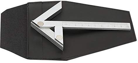 100 * 70mm Center Finder Line Lavorazione del Legno, Acciaio Ad Alto Tenore di Carbonio Calibro di Marcatura Centrale, Per la Lavorazione Dell'hardware, Ecc.