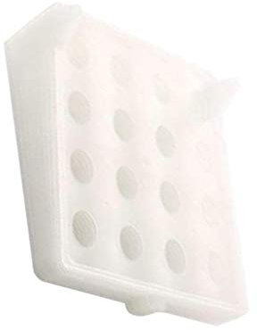 CLQ Étagères Organisateur de T-Shirt Séparateurs de vêtements Planche de Pliage de vêtements empilables pour étagère de placards (Plateau Seulement)