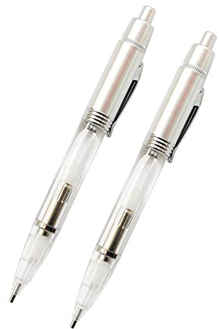 LICHENGTAI 2 Stück Diamant Malstift Punkt Bohrstift mit Licht, 5D DIY Diamant Malwerkzeug Kunstharz-Diamant-Malstift Painting Stifte für Malerei Handwerk Diamond Painting Craft DIY Zubehör