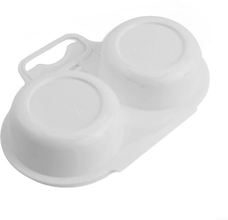 Quick and Easy Egg Poacher for Microwave, Non Poached Egg Cooker, Space Saving Egg Maker, Egg Steamer