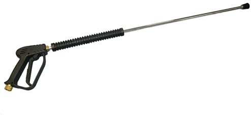 Jet Wash Pressure Washer Gun & Lance - Single Moulded Grip - 280 Bar - 3/8 BSPP Female Inlet