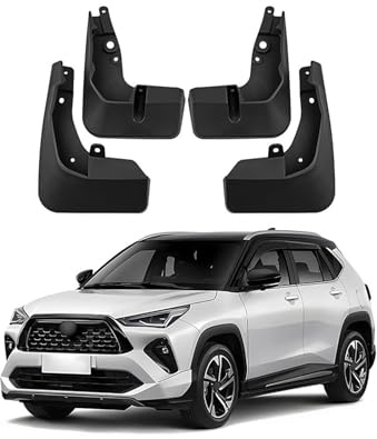 Paraspruzzi Auto Per Toyota Per Yaris Per Cross GR 2023 assetto alto per auto 4 pezzi accessori Parafanghi per auto di ricambio adatti adatto Protezione Pneumatici