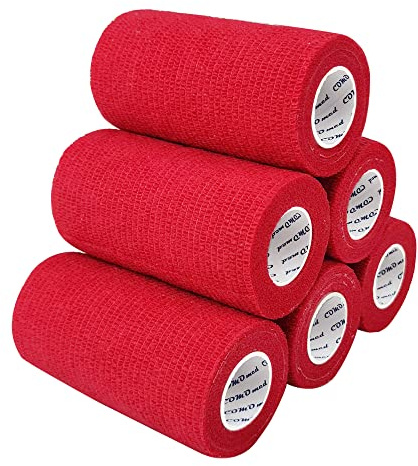 COMOmed selbstklebender verband elastische binde handgelenk bandage pflaster rolle Dog Bandagen Tierische Bandagen 10 cm