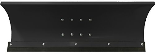Universal Schneeschild Schneepflug Schwarz pulverbeschichtet/Abmessungen 125 x 40cm / für Rasentraktor oder Einachsermaschinen / 5-Fach verstellbar