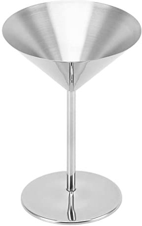 Bicchieri Martini in Acciaio Inossidabile con Isolamento Termico a Doppia Parete per Bevande Sempre Fredde, Calice Infrangibile per Cocktail e Champagne per Aperitivo a Casa, Feste in Giardino, Picnic