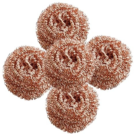 BESTonZON 5pièces Boules De Nettoyage Fil Acier Pour Pannes De Soudure Nettoyeur De Pointe De Fer à Souder Sans Eau Élimination Des Oxydes Et Résidus De Soudure