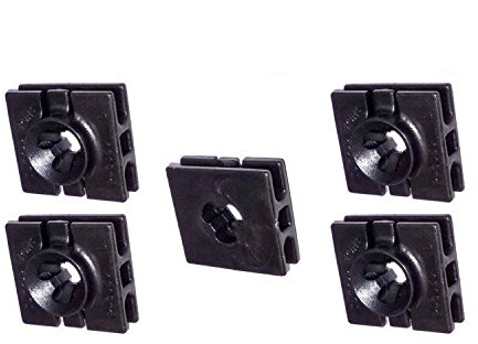 Kit 5 Stück Wäscheklammern Clips für Befestigung Zierleiste Seitenschweller Minirock ab 2007 >